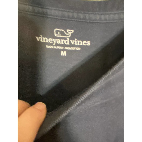 Vineyard Vines navy long sleeve t-shirt size medium - Picture 6 of 6